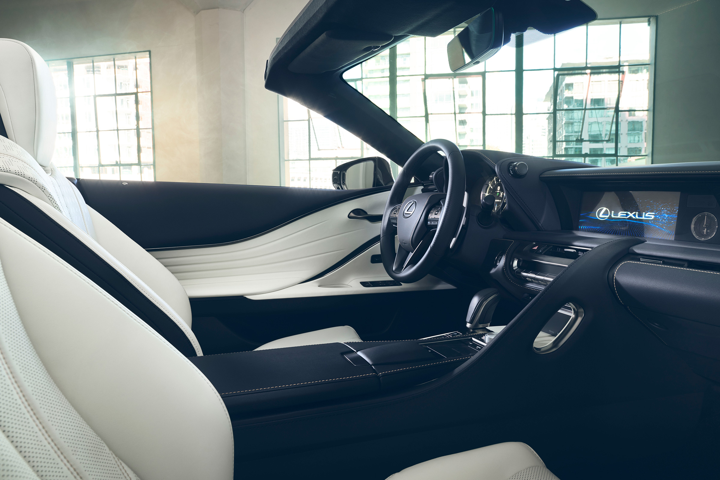 Lexus LC Convertible Concept interior