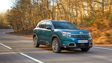 Citroen C5 Aircross - front quarter teal