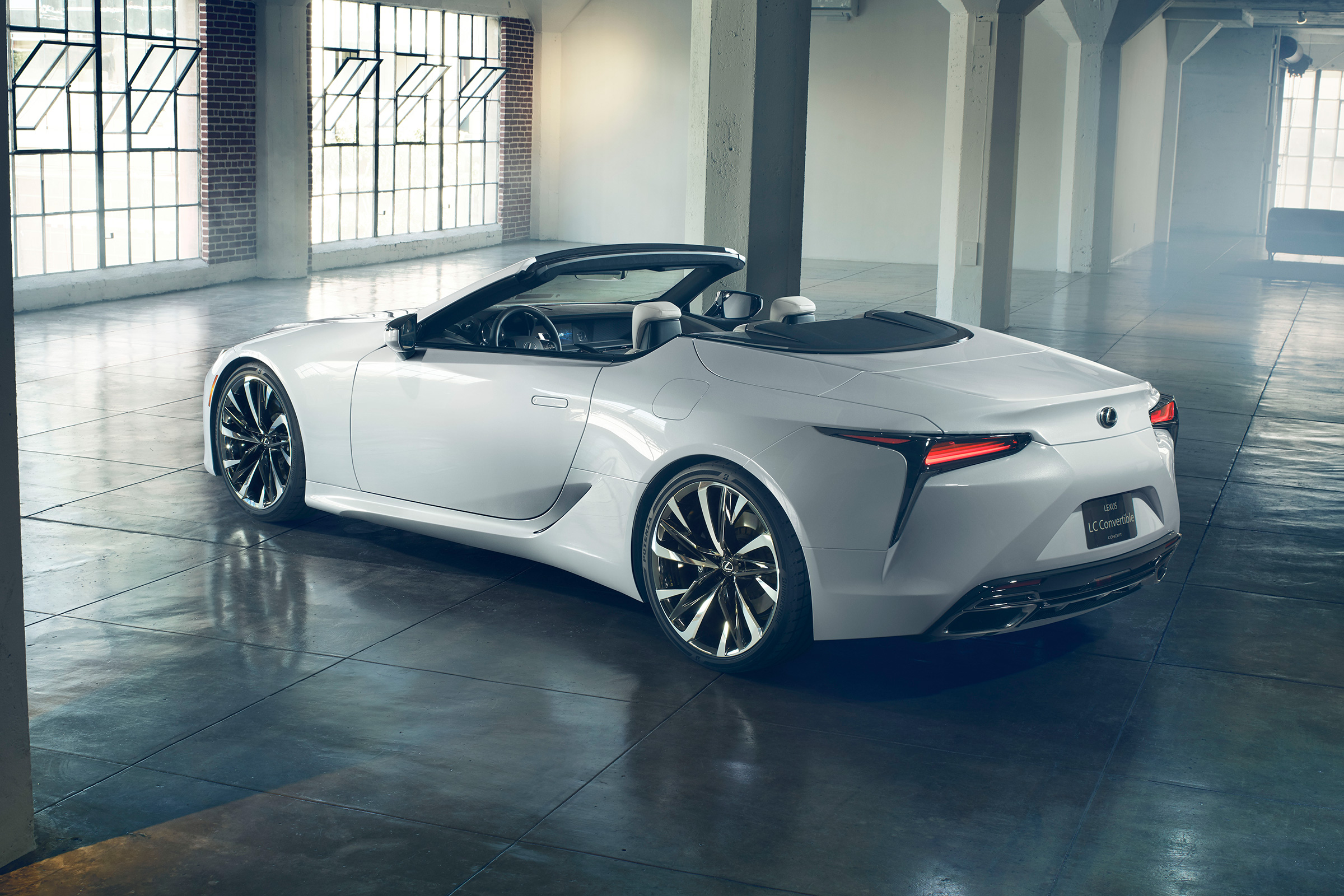 Lexus LC Convertible Concept rear