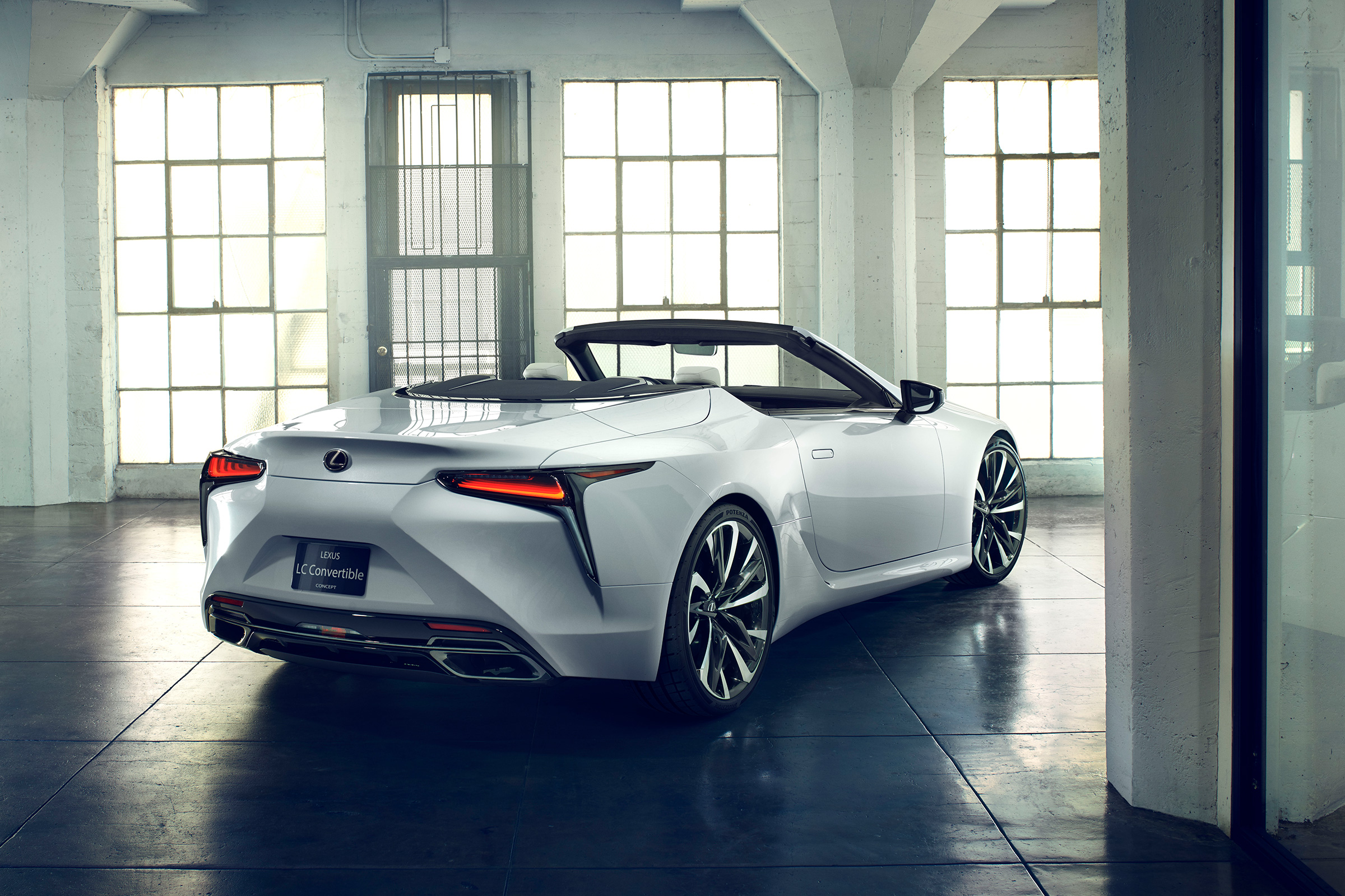 Lexus LC Convertible Concept rear
