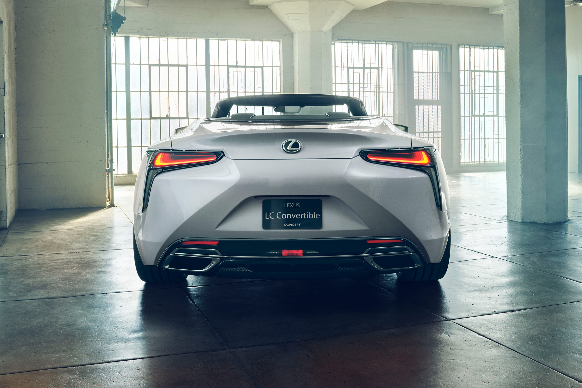 Lexus LC Convertible Concept  rear
