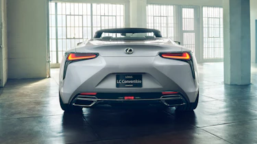 Lexus LC Convertible Concept rear