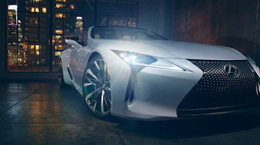 Lexus LC Convertible Concept front