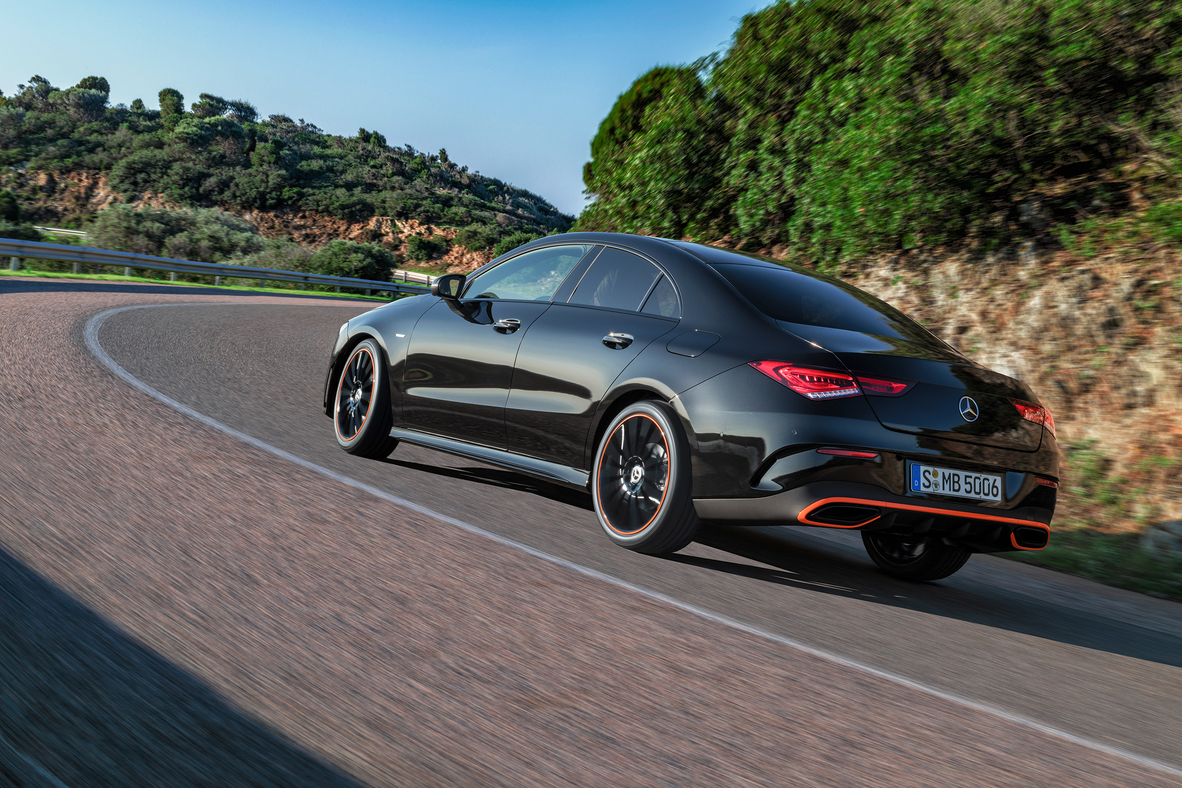 Mercedes CLA 2019 revealed - rear quarter