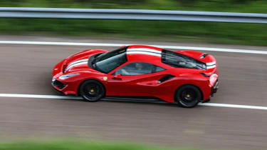 Ferrari 488 Pista side