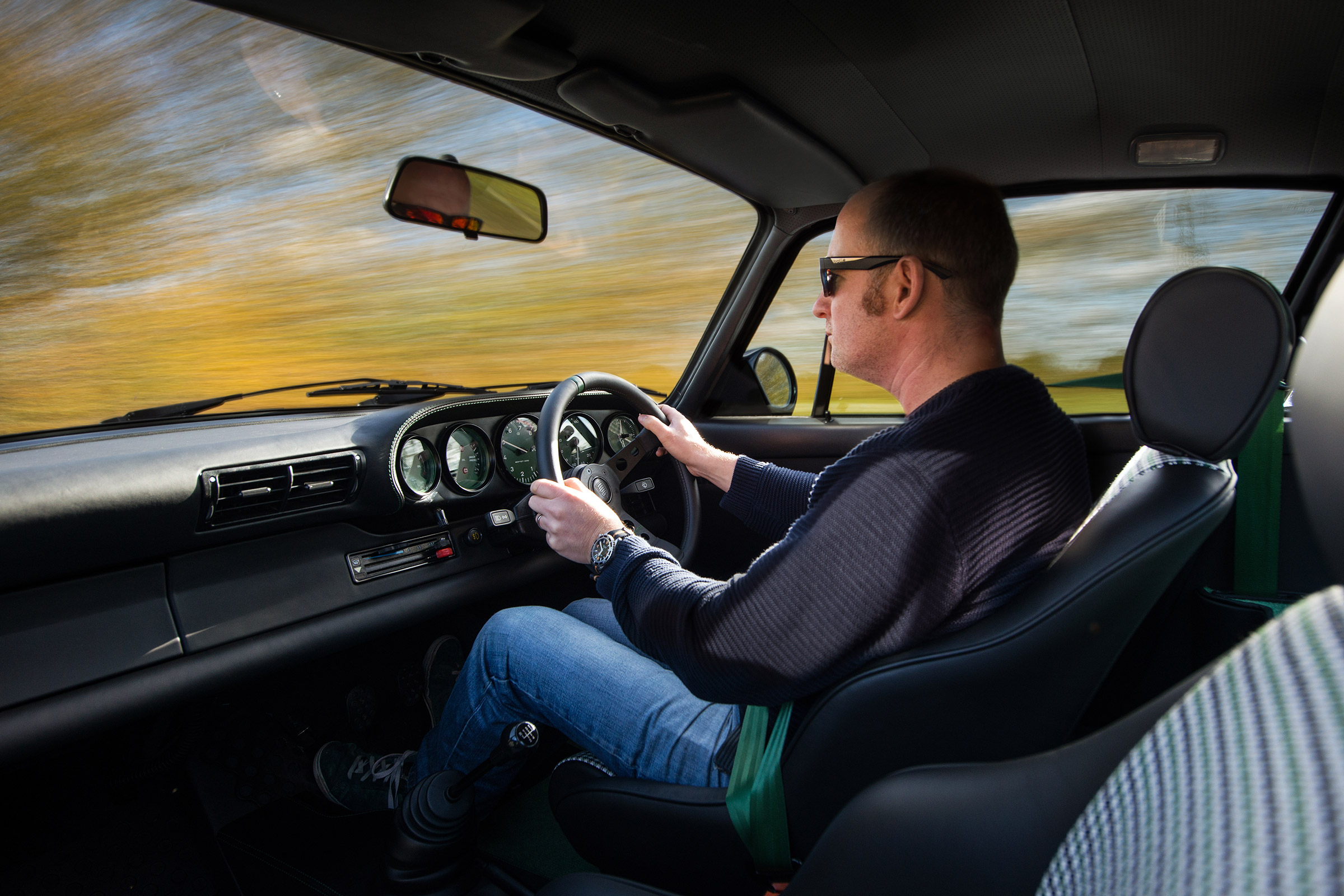 Paul Stephens Porsche 911 - interior