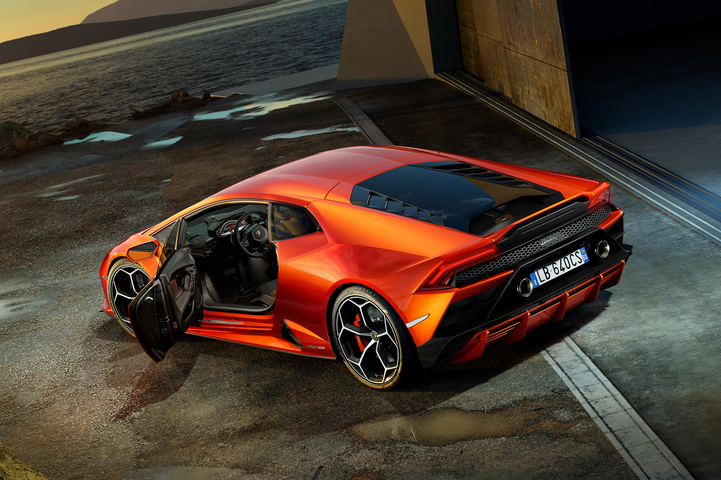 Lamborghini Huracan EVO rear