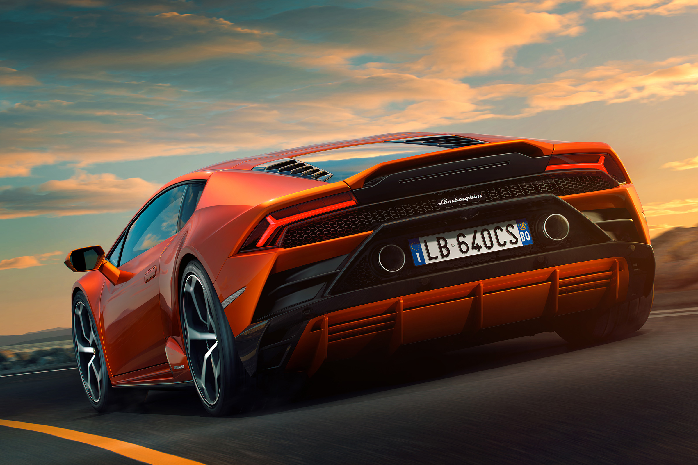 Lamborghini Huracan EVO rear
