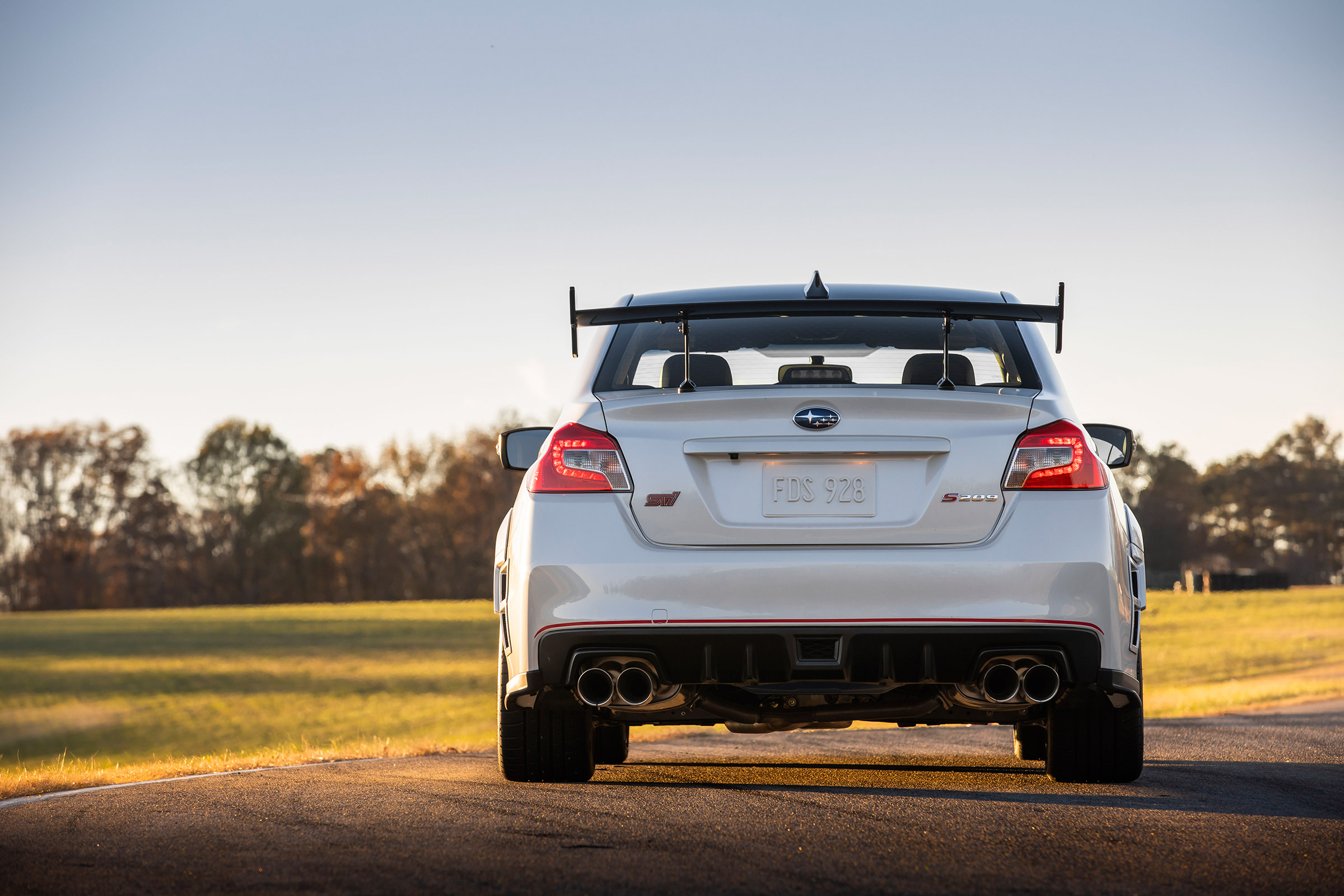 Subaru WRX STI S209 - rear