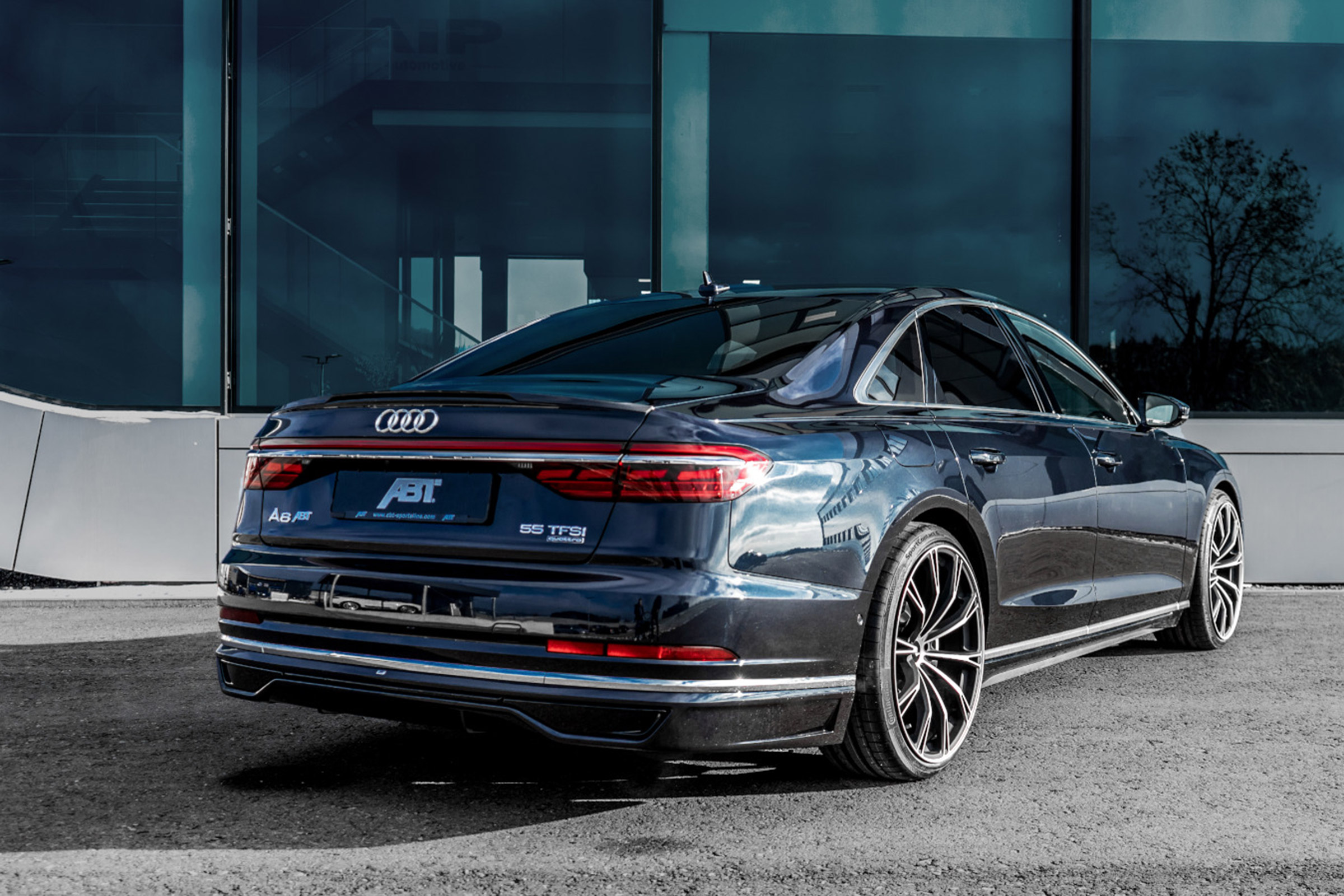 Audi A8 Abt - rear quarter