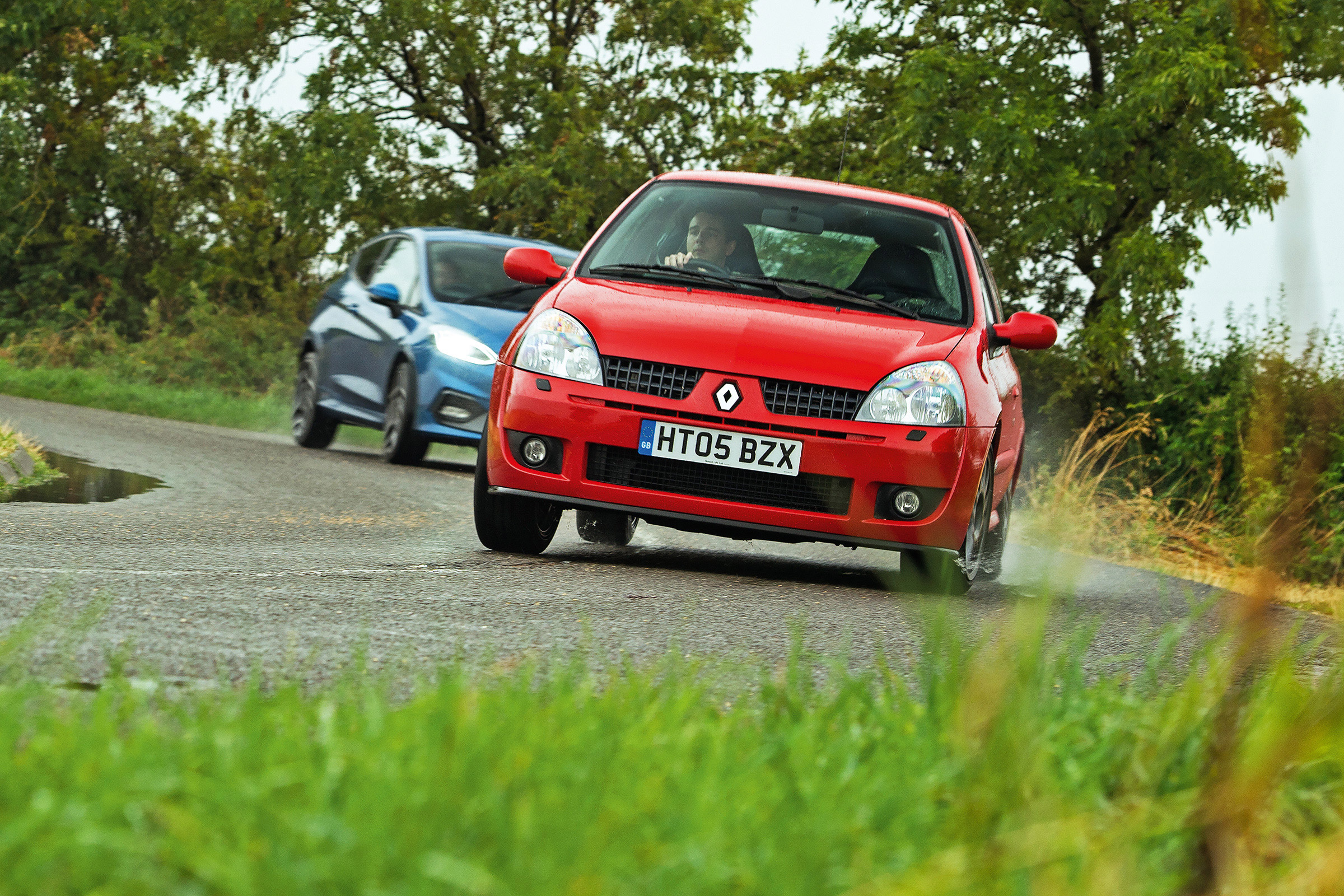 Clio Trophy driving - 