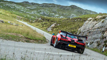 McLaren Senna drift
