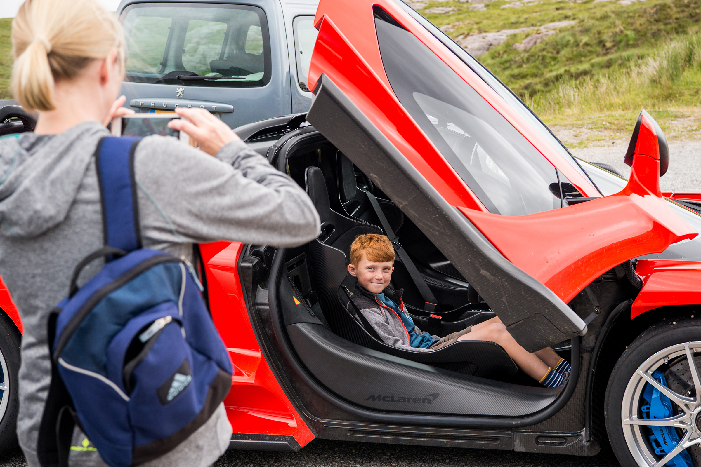 McLaren Senna interior 