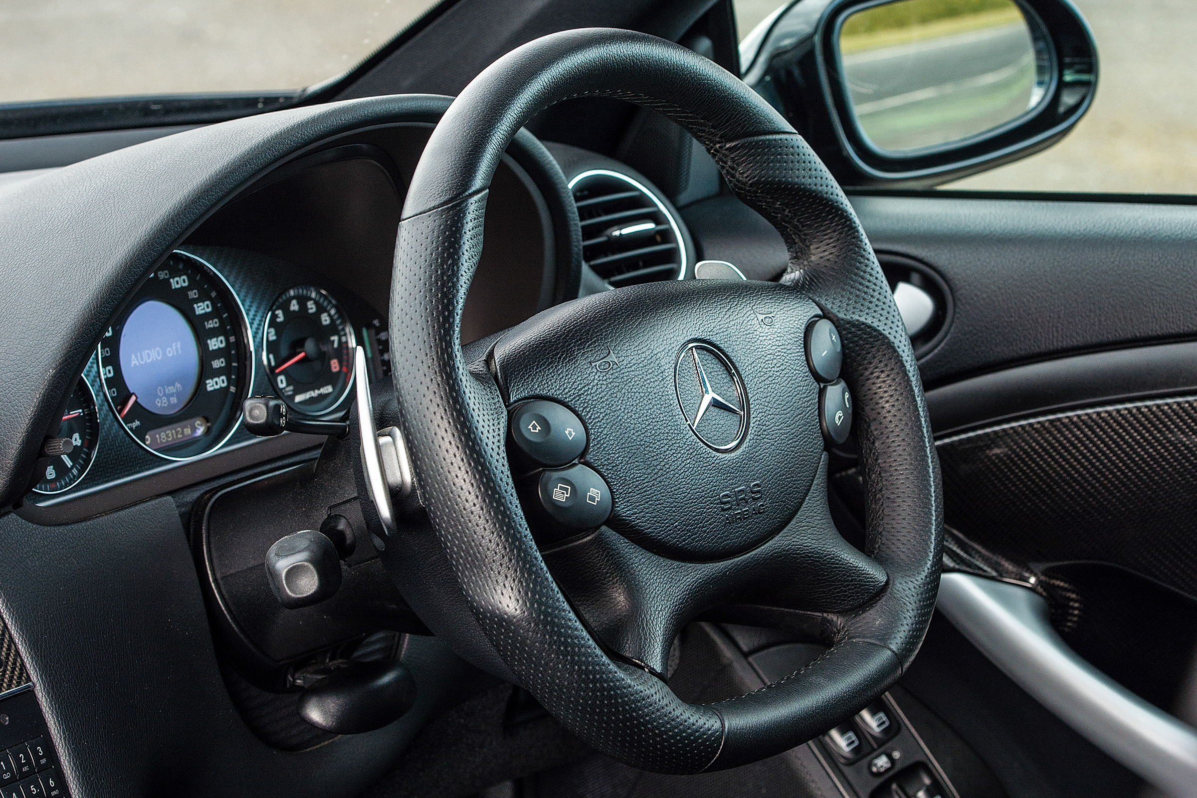 CLK63 Black Series interior