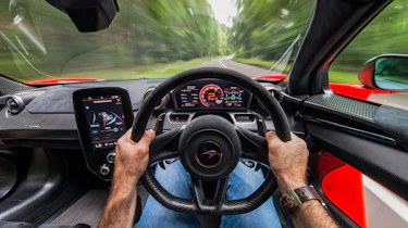McLaren Senna cockpit