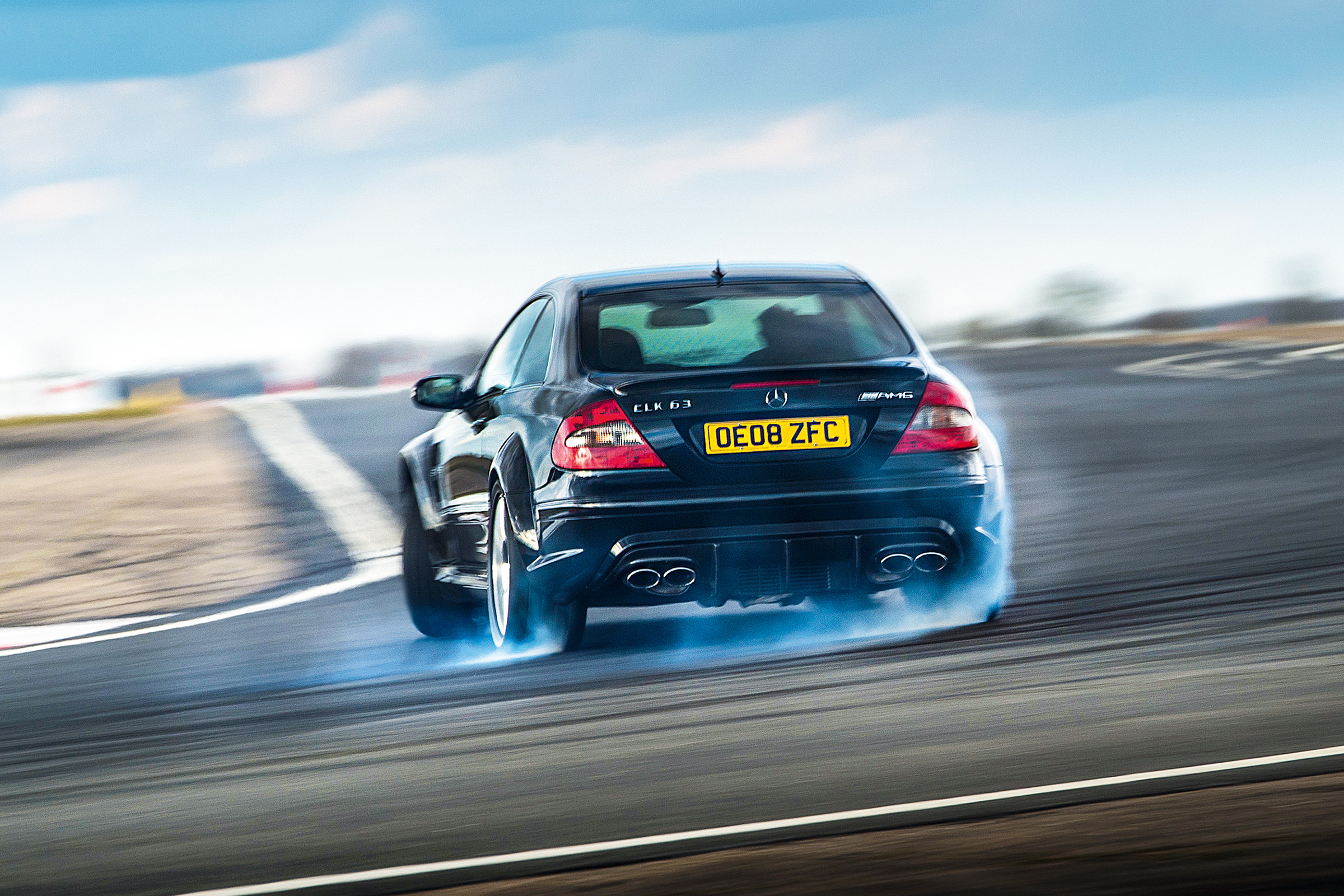 CLK63 Black Series drift