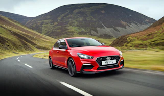 Hyundai i30 Fastback N - front quarter