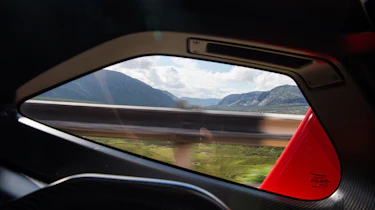 McLaren Senna door window