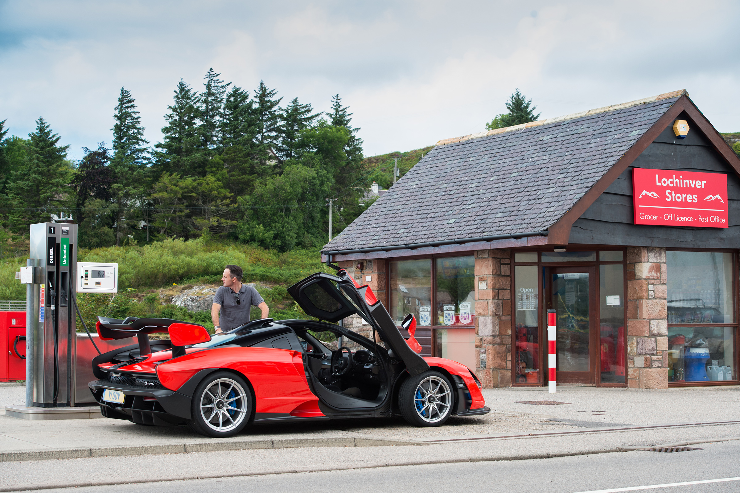McLaren Senna door 