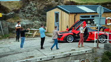 McLaren Senna parked