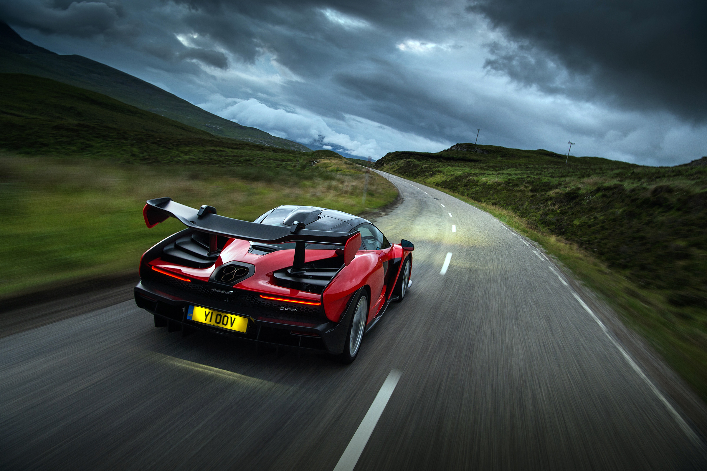 McLaren Senna rear 