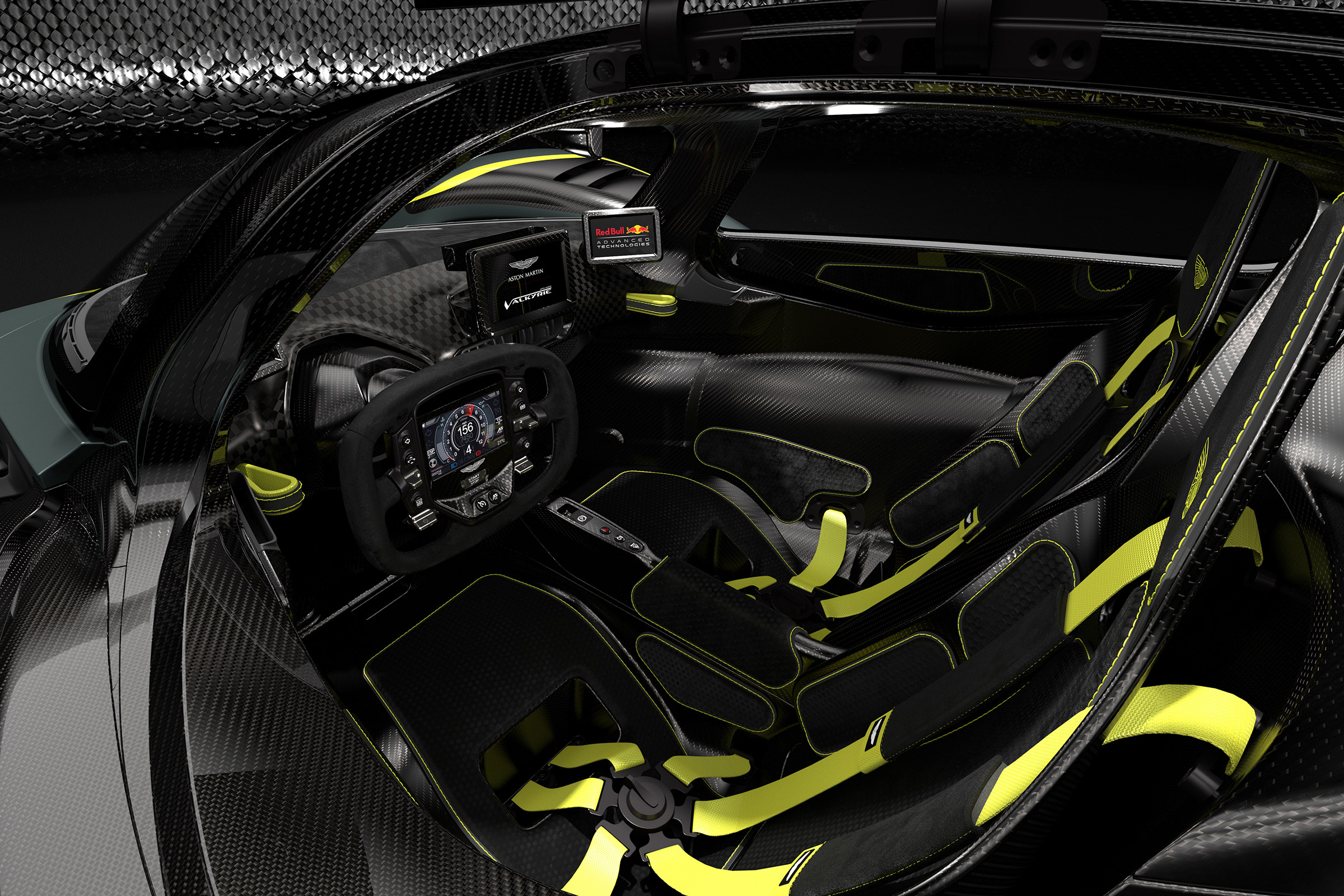 Aston Martin Valkyrie AMR - interior