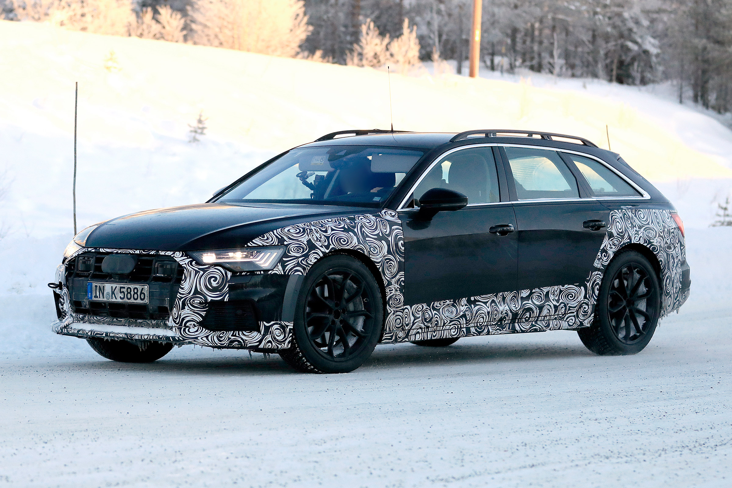 Audi A6 Allroad 2019 spied quarter