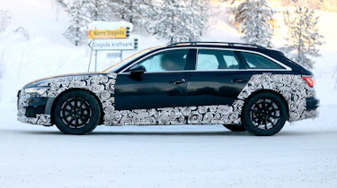 Audi A6 Allroad 2019 spied - side