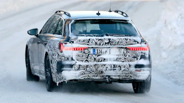 Audi A6 Allroad 2019 spied - rear