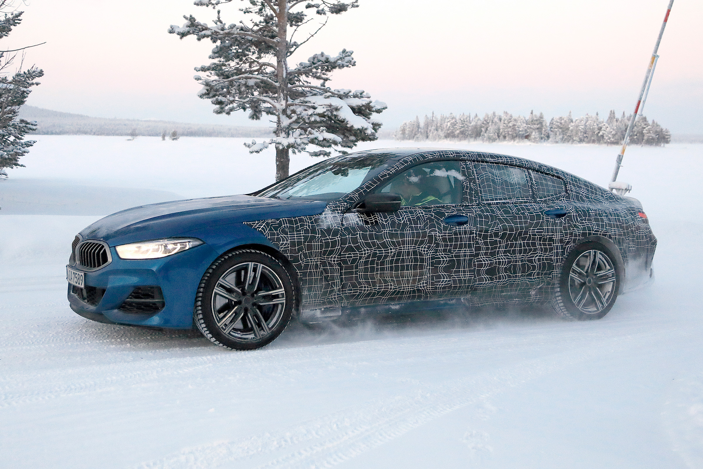 BMW 8 Series Gran Coupe spies