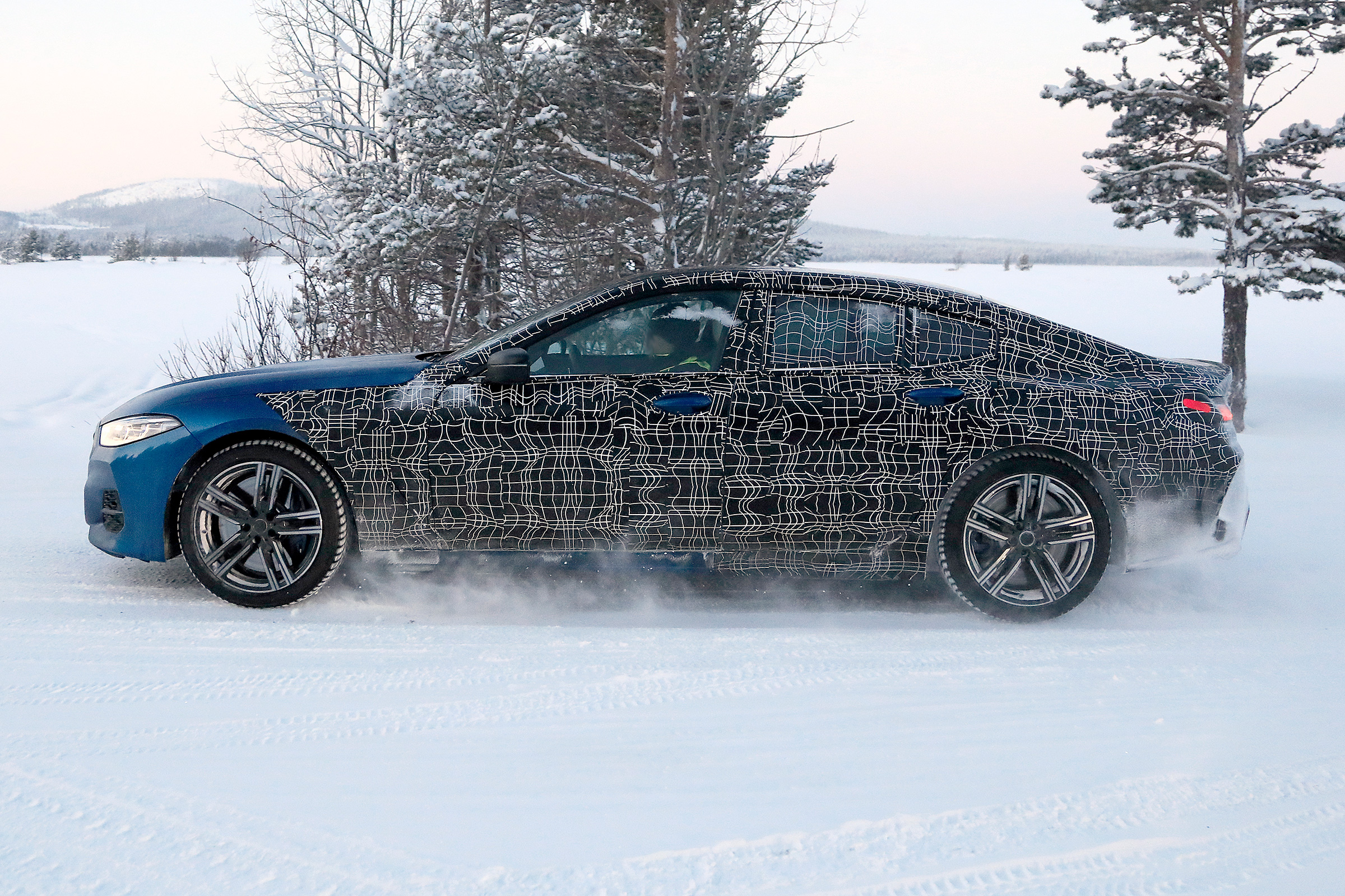 BMW 8 Series Gran Coupe spies