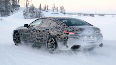 BMW 8 Series Gran Coupe spies