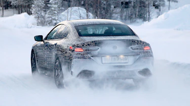 BMW 8 Series Gran Coupe spies