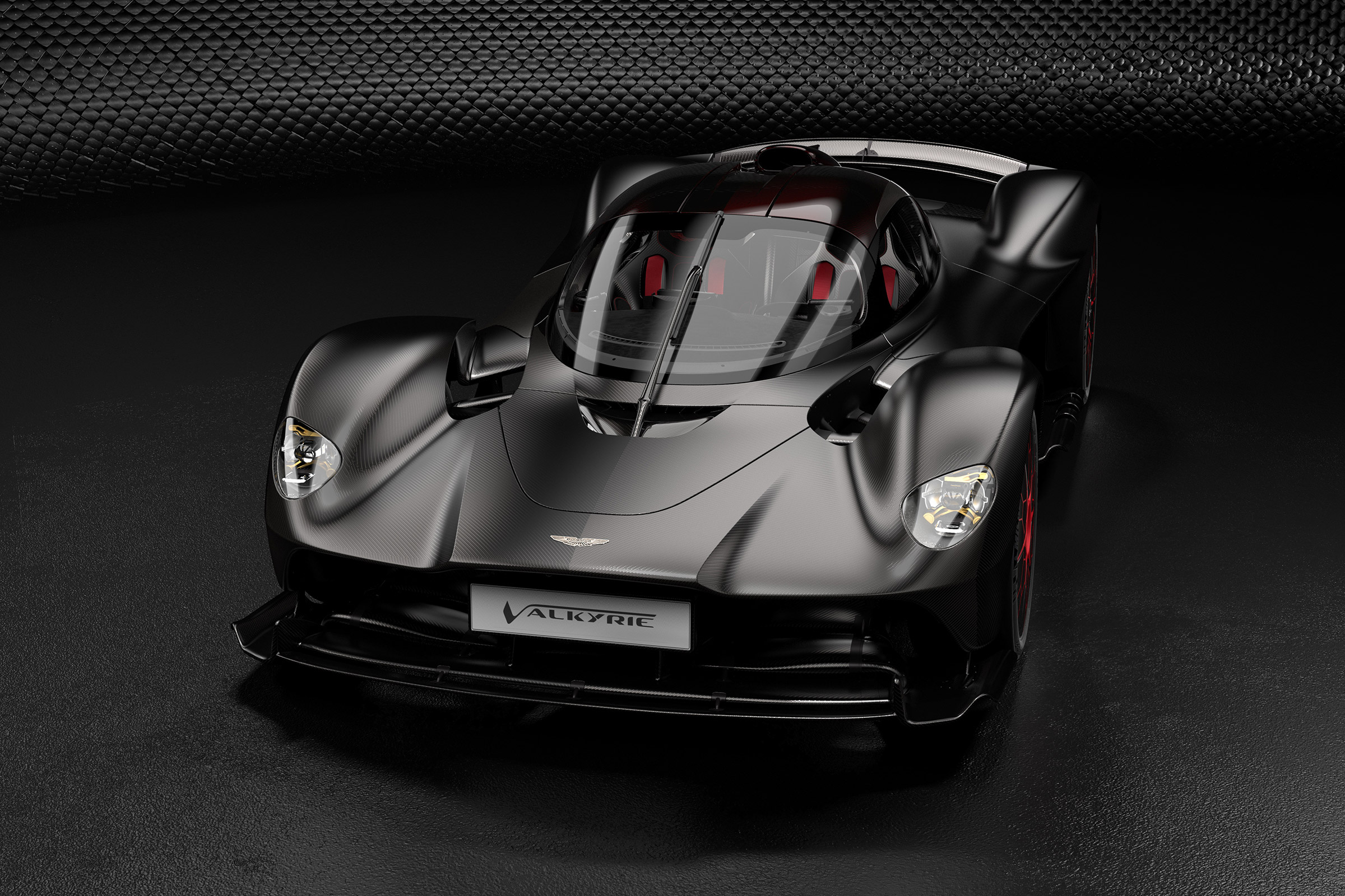Aston Martin Valkyrie Q by AM - black front