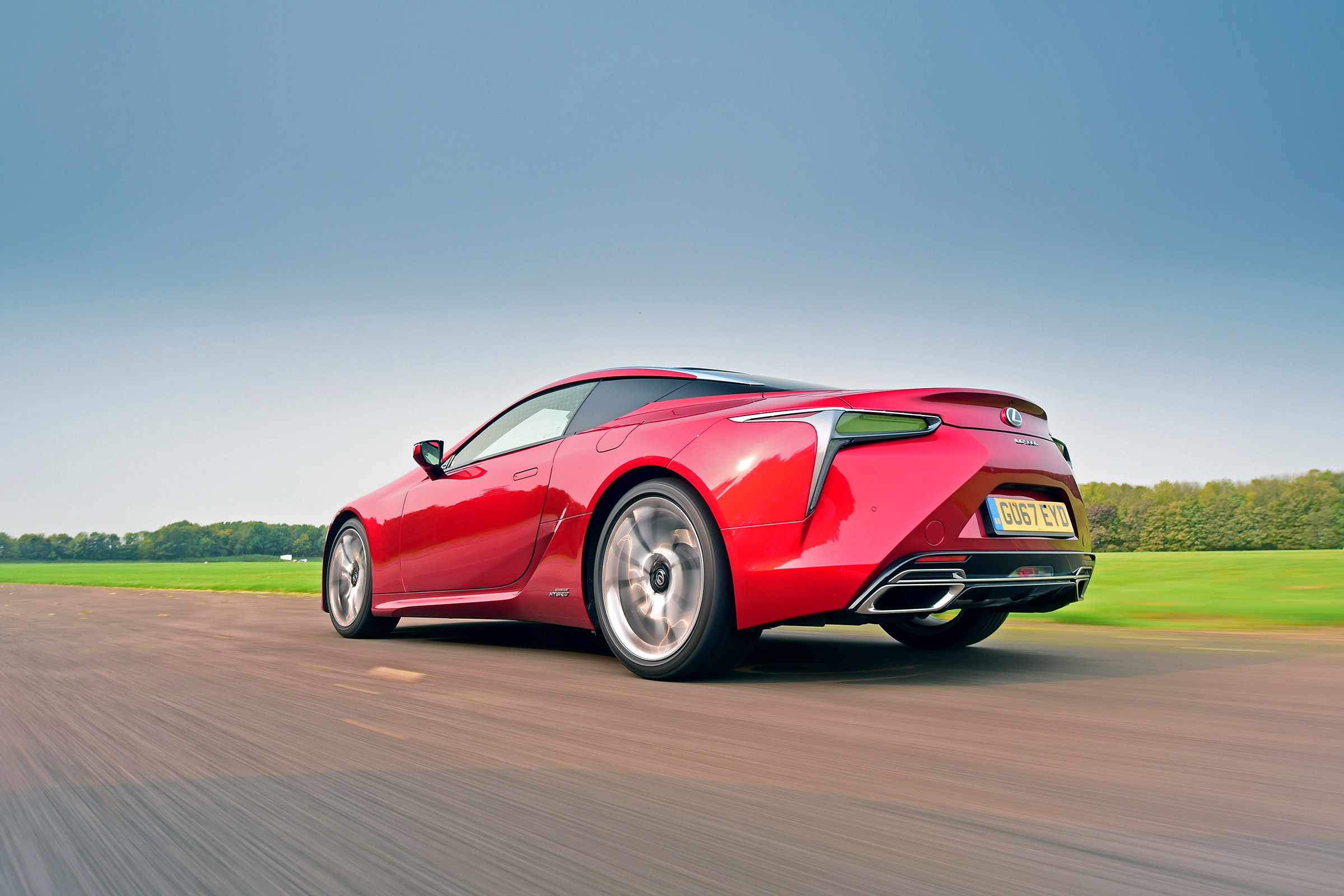 Lexus LC 500h - rear quarter