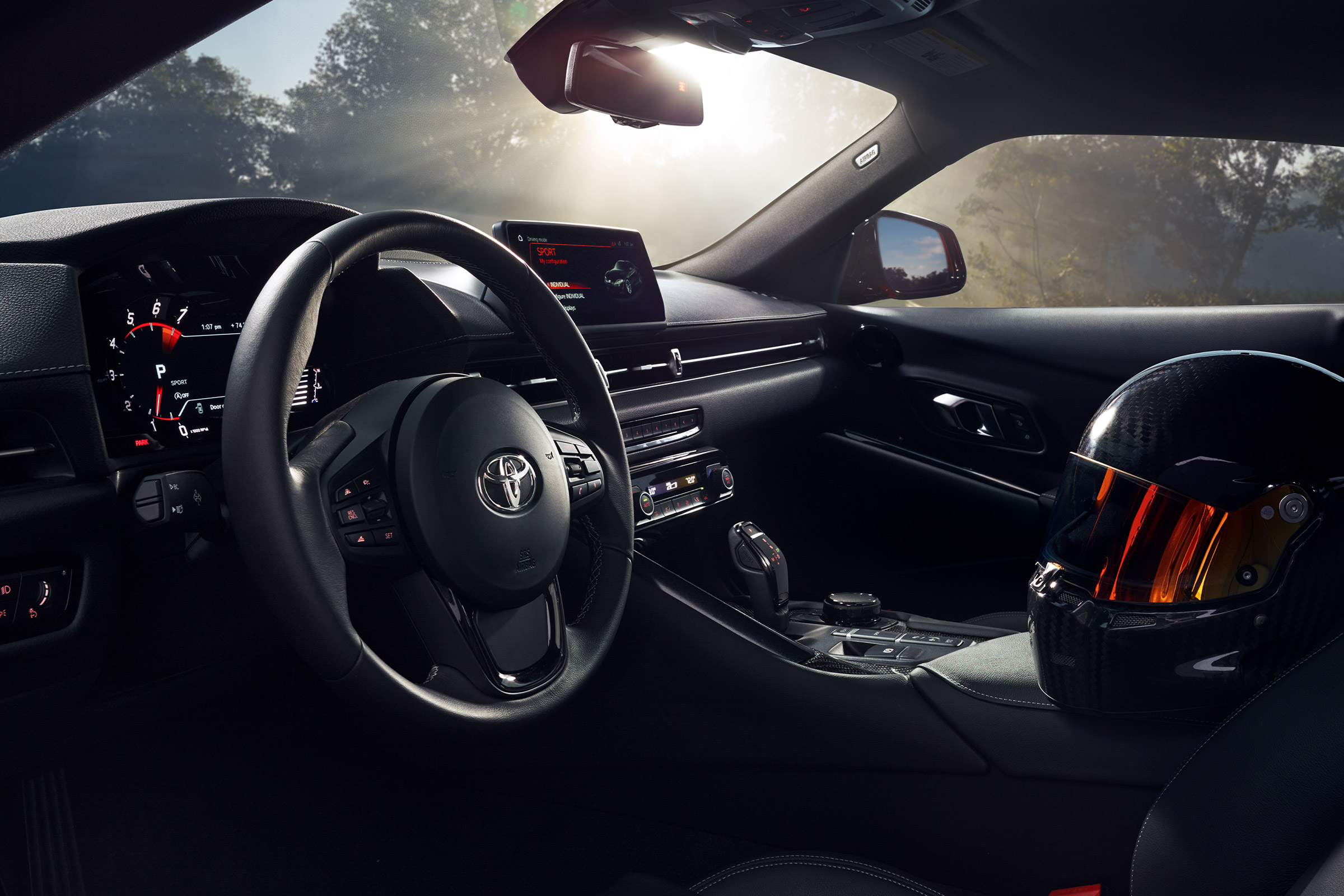 Toyota Supra - interior
