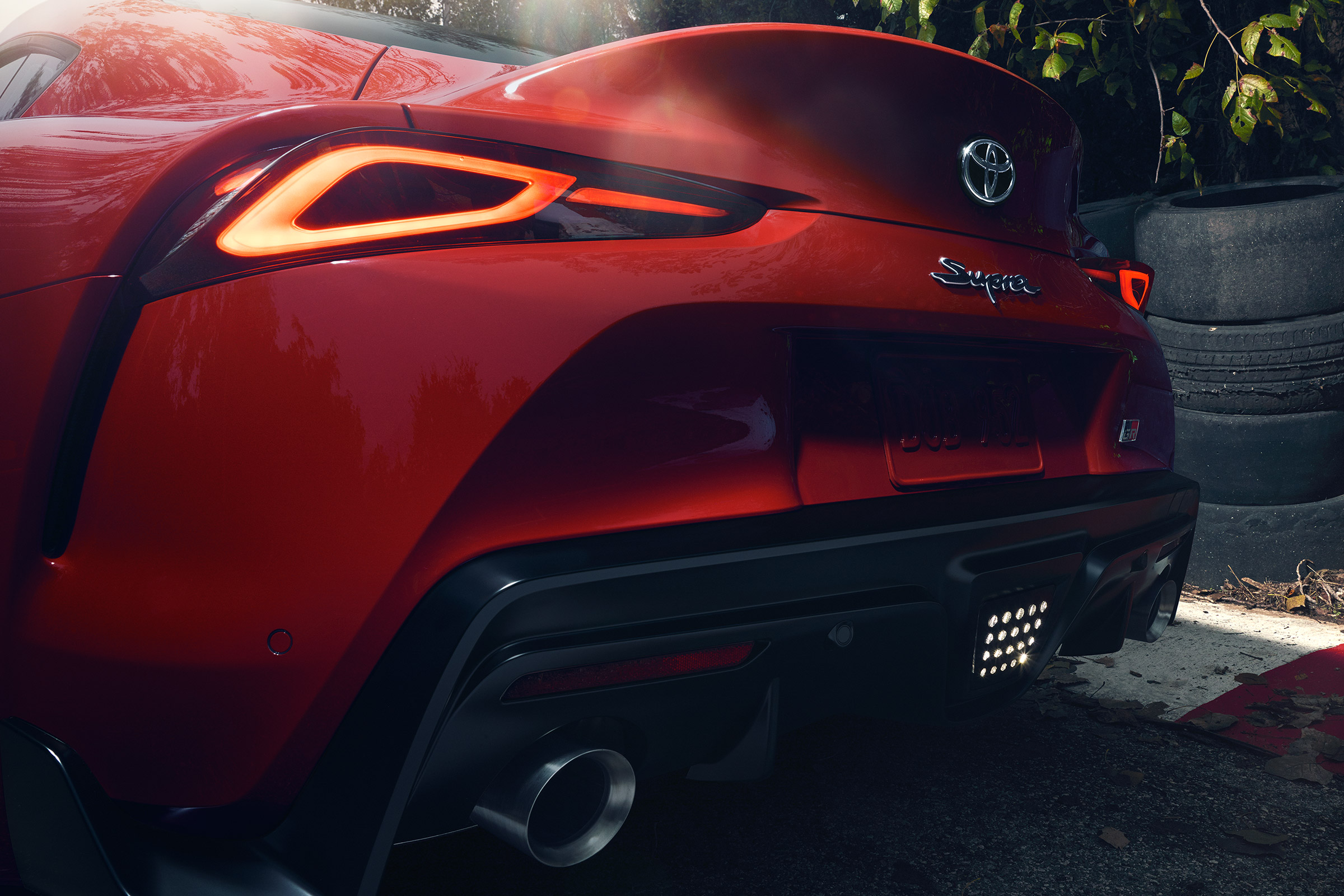 Toyota Supra - rear
