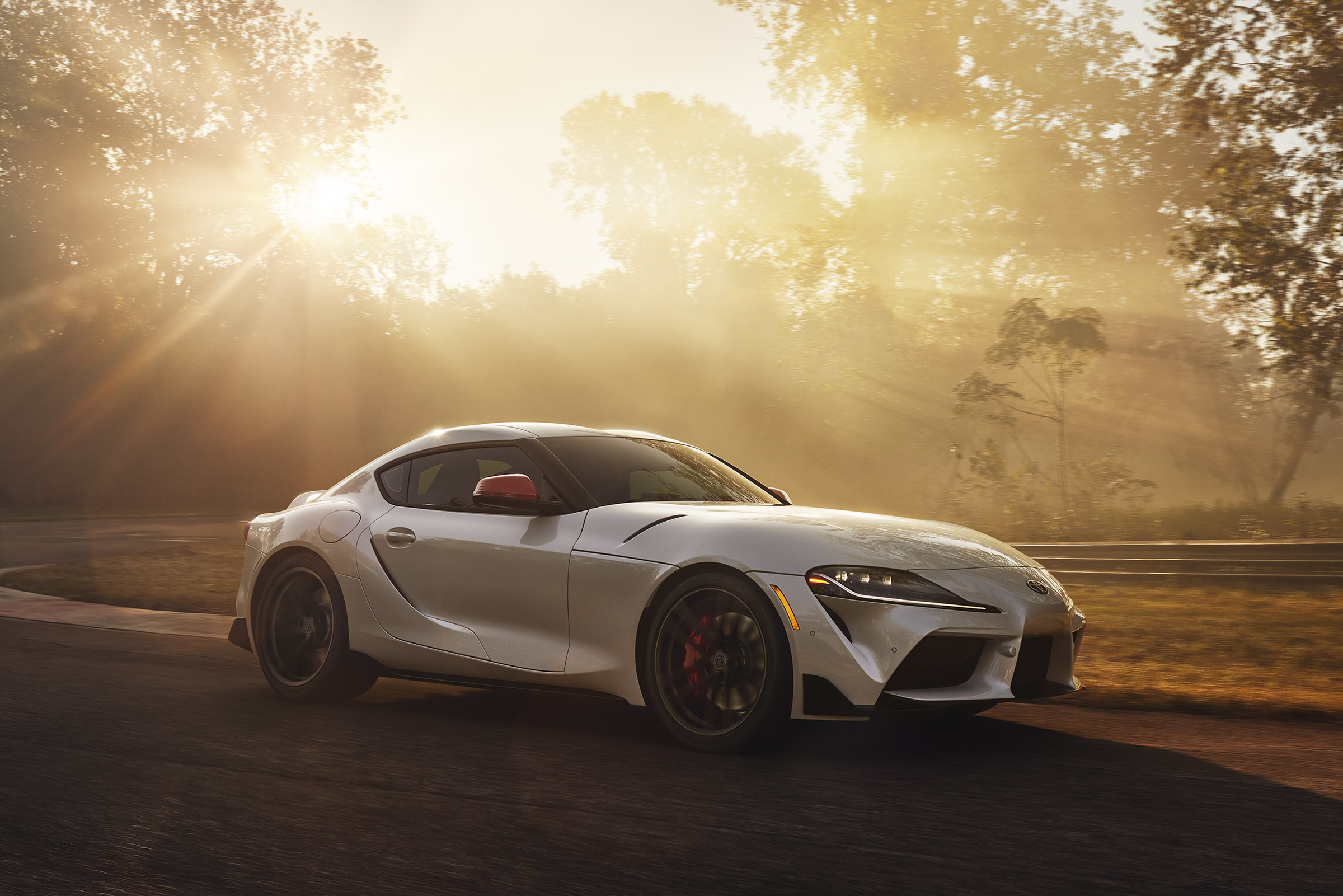 Toyota Supra - white