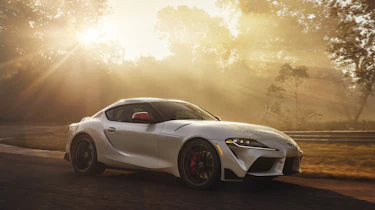Toyota Supra - white