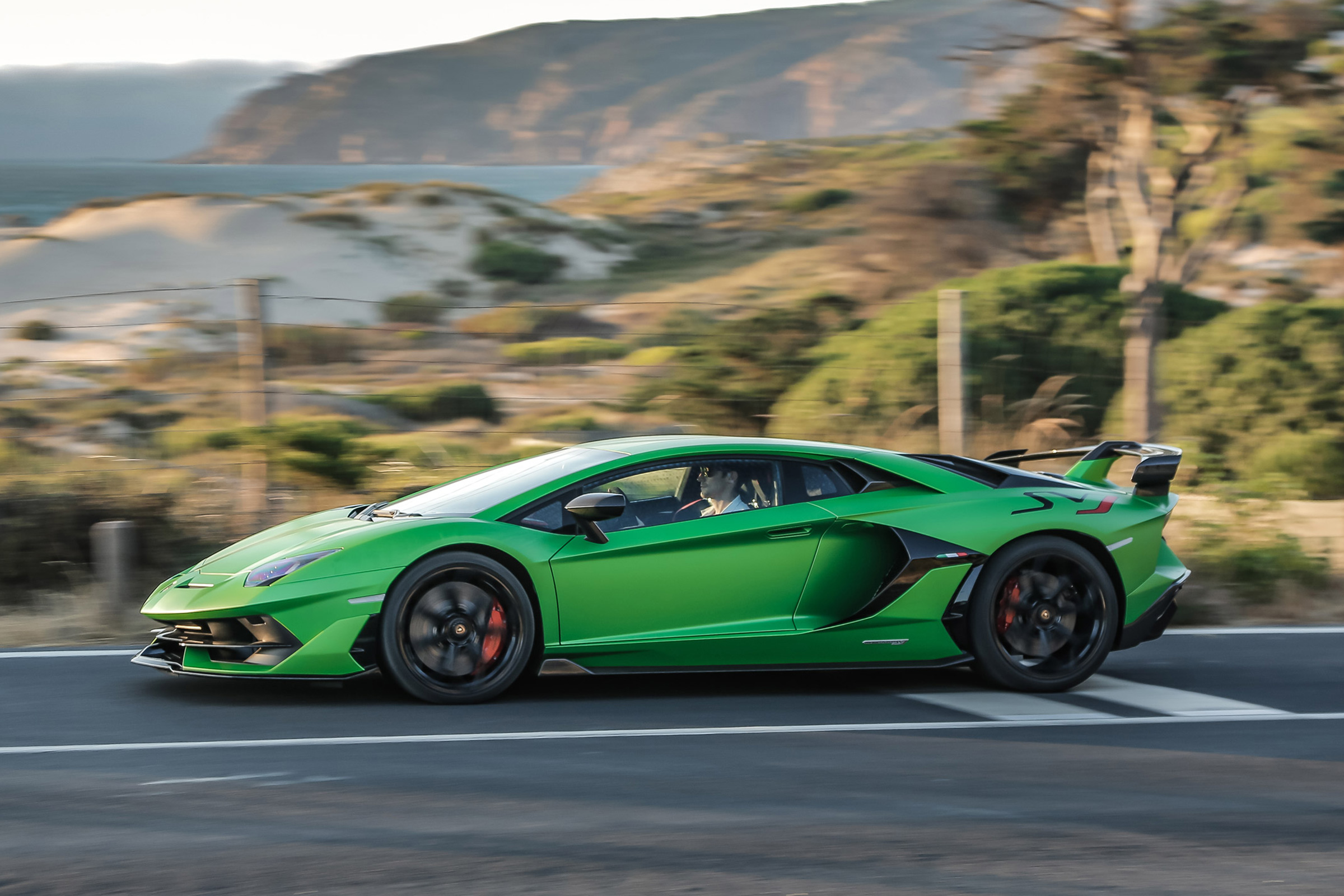 Lamborghini Aventador SVJ side