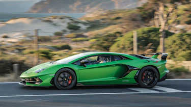 Lamborghini Aventador SVJ side