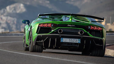 Lamborghini Aventador SVJ rear