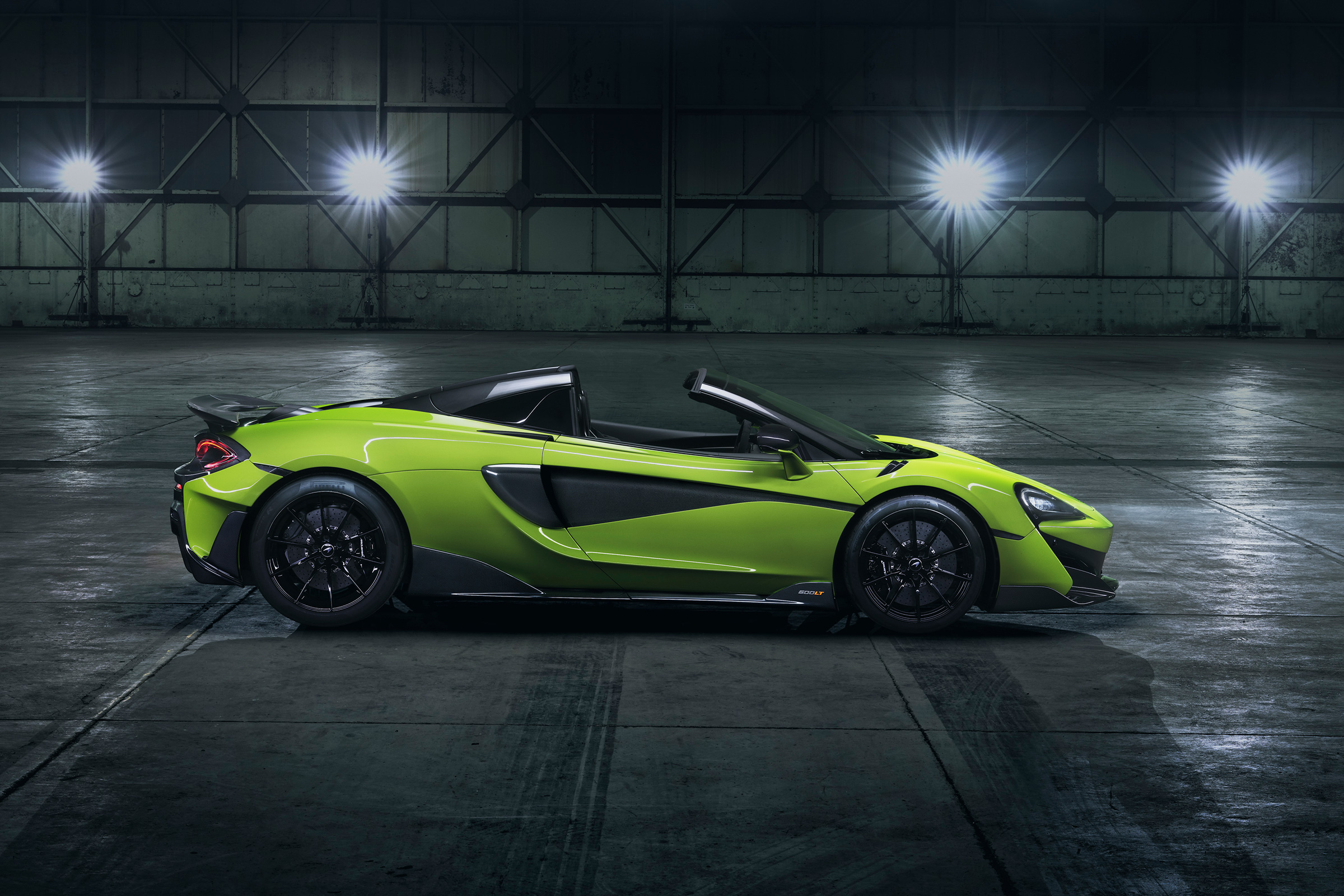 McLaren 600LT Spider side
