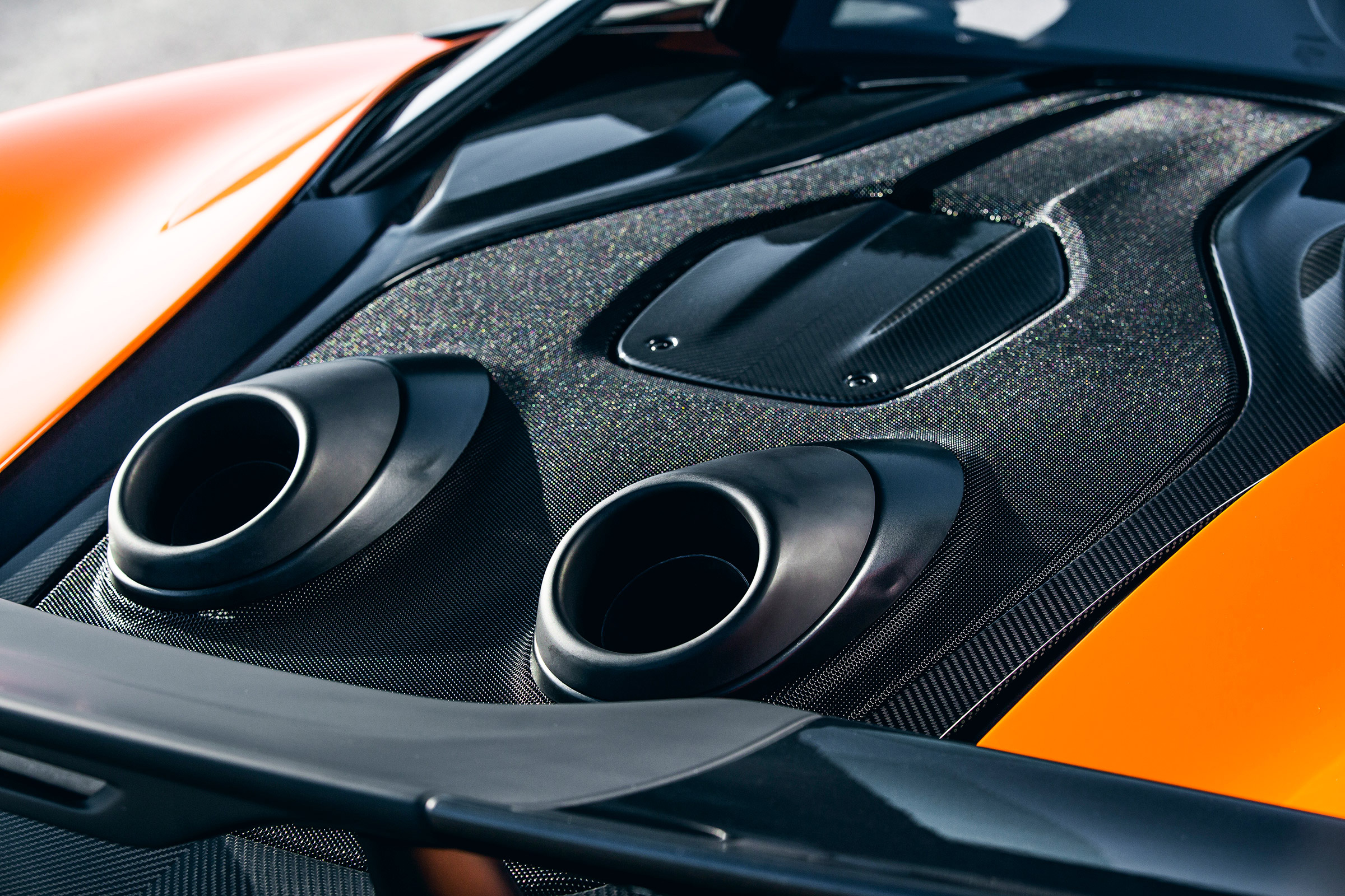 McLaren 600LT exhausts