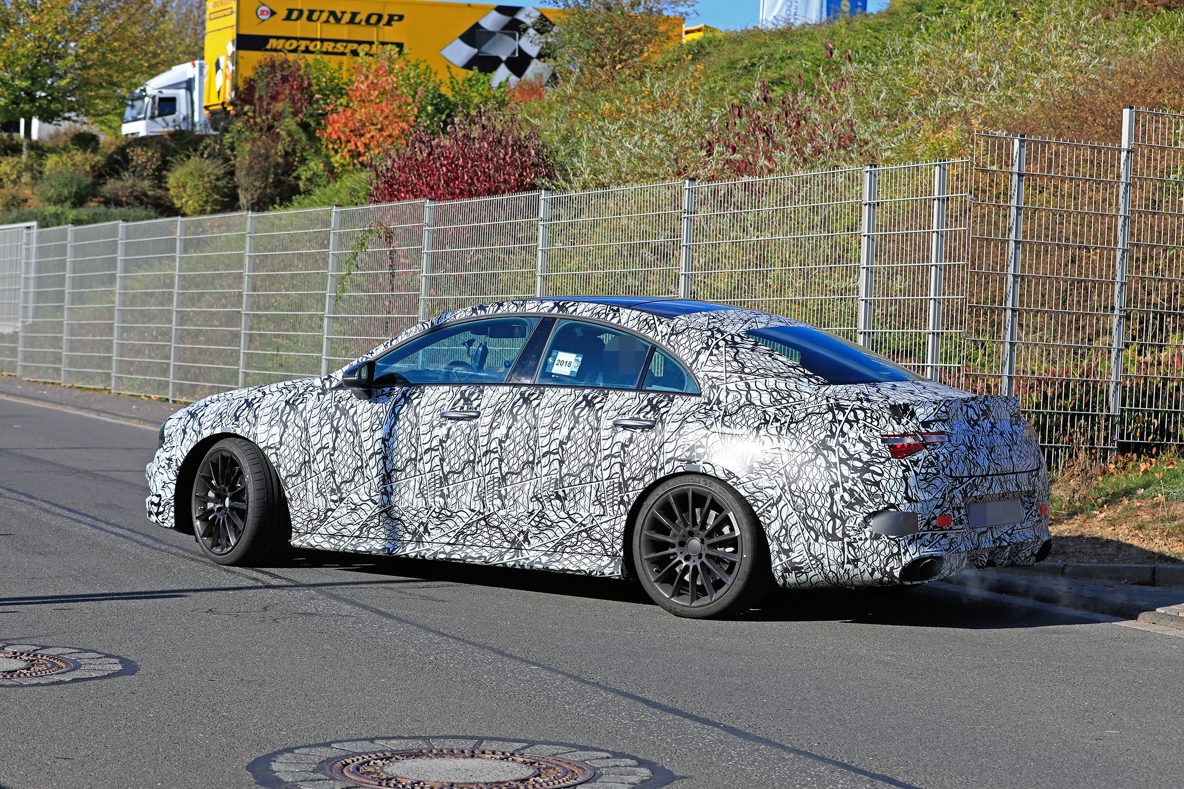 Mercedes-AMG CLA35 rear