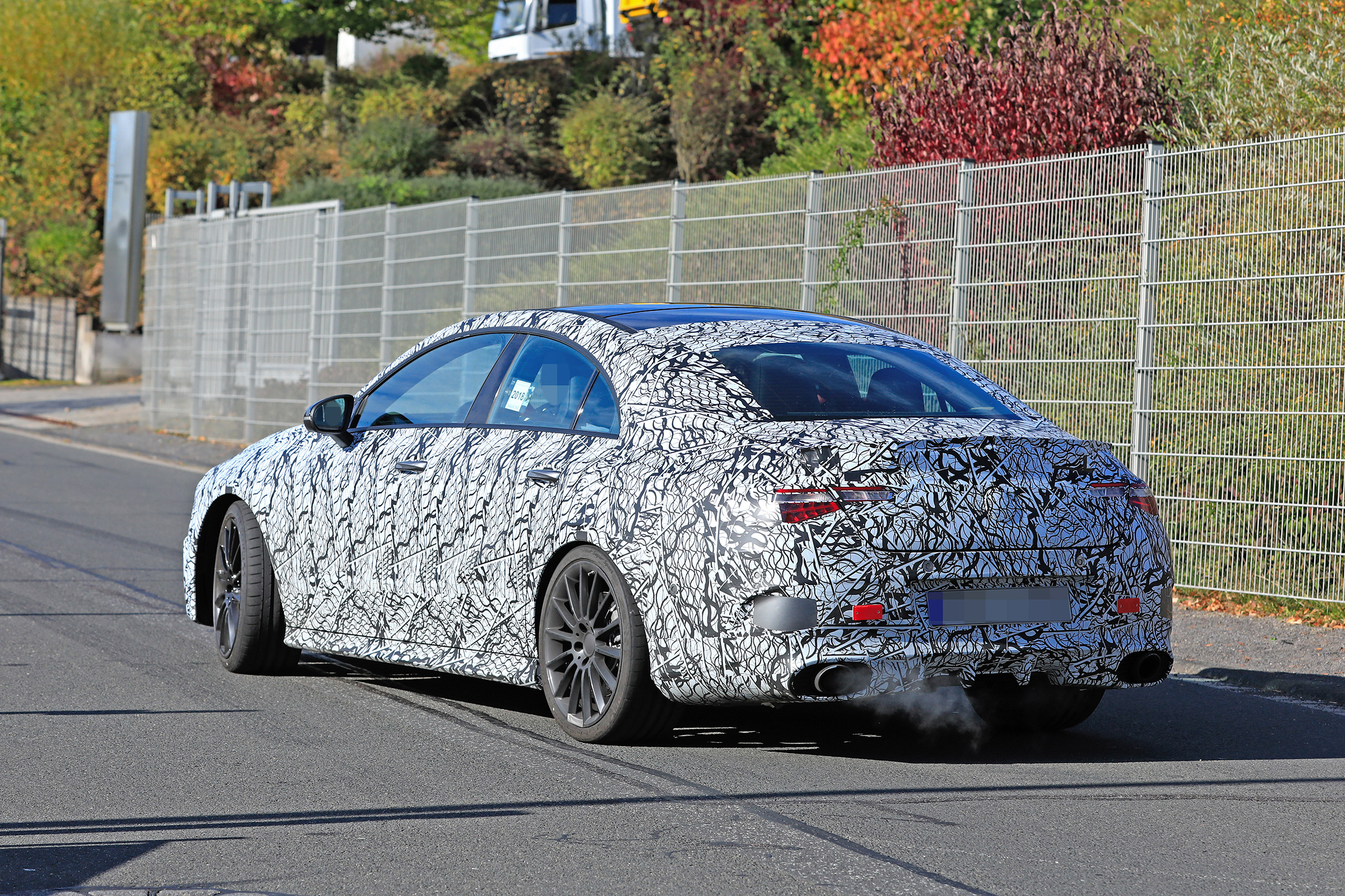 Mercedes-AMG CLA35 rear