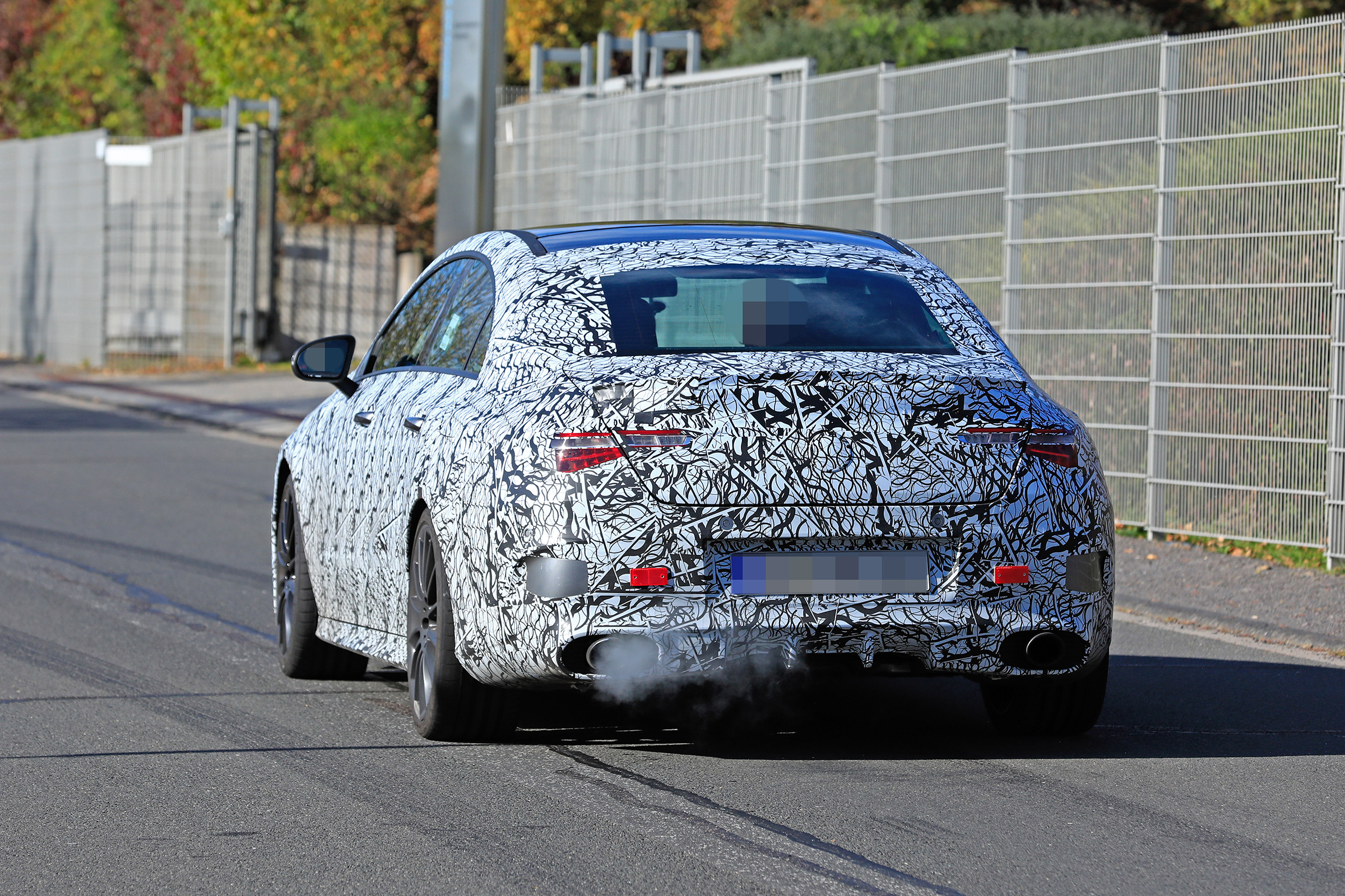 Mercedes-AMG CLA35 rear