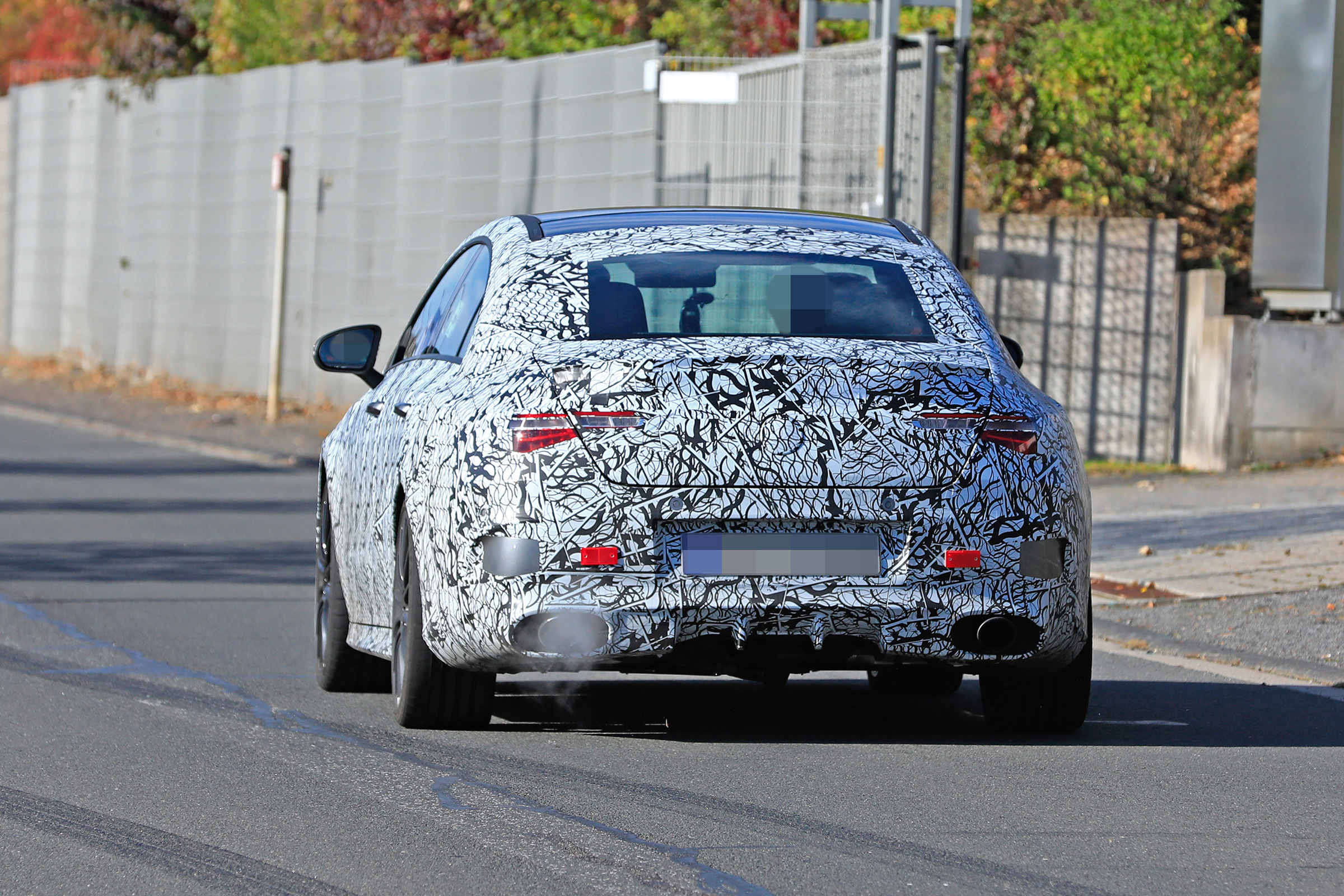Mercedes-AMG CLA35 rear