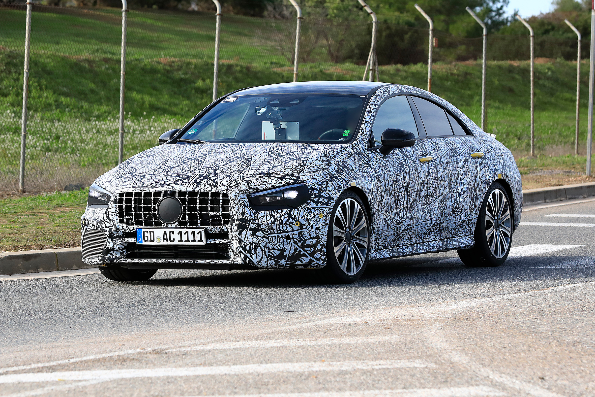 Mercedes-AMG CLA45 front