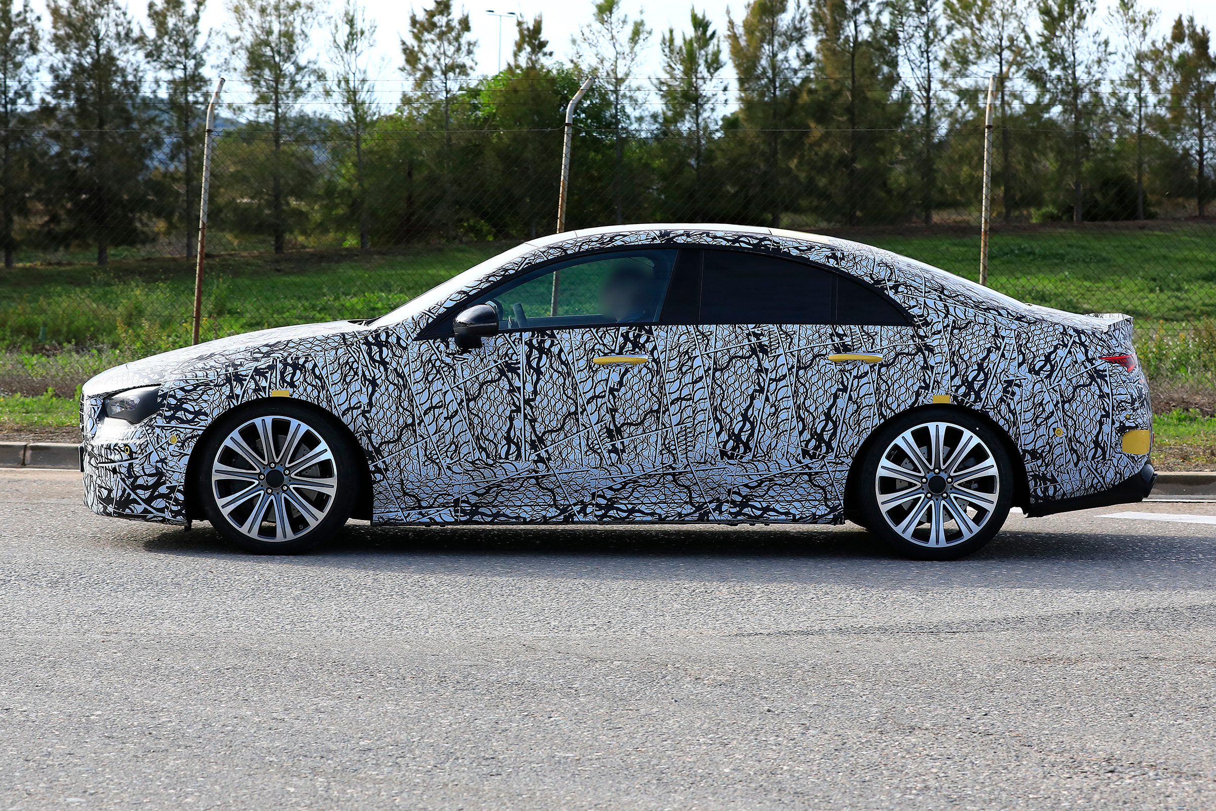Mercedes-AMG CLA45 side